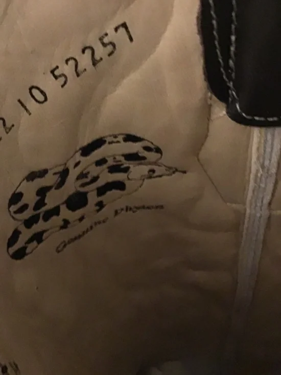 Los Altos Boots 9 1/2 EE PYTHON- Natural - Picture 8 of 15